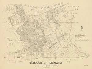 Borough of Papakura [electronic resource] / M. Pirrit, Delt.