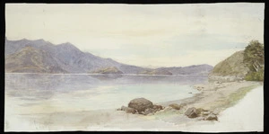 [Hodgkins, William Mathew], 1833-1898 :L. Manapouri. [1881?]