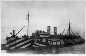 HMS Wahine of the 1st Mine-laying Squadron, during World War 1