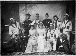 Cast of HMS Pinafore, Christchurch Operatic Society