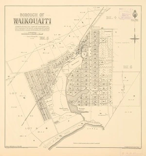 Borough of Waikouaiti [electronic resource] / A.J. Morrison 1893.