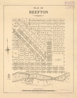 Plan of Reefton [electronic resource] / A. McKellar Wix, delt.