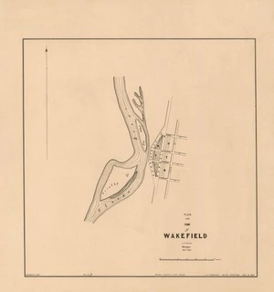 Plan of the town of Wakefield / J.A. Connell, surveyor, Mar. 1863.