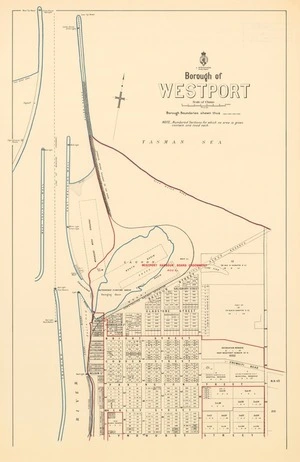 Borough of Westport [electronic resource] / F.W. Bronte, delt.