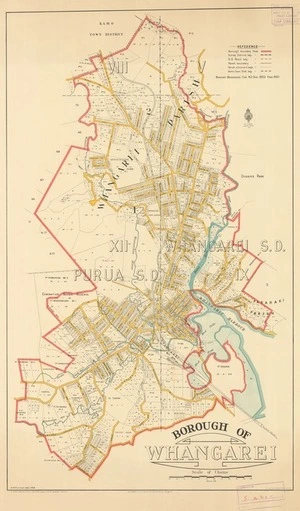 Borough of Whangarei [electronic resource] / R.P. Fletcher delt. 1924.