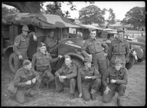World War II New Zealand soldiers, England