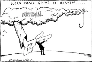 Walker, Malcolm, 1950- :Colin Craig going to heaven... 21 November 2013
