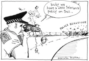 Walker, Malcolm, 1950- :Police behaviour. 28 November 2013
