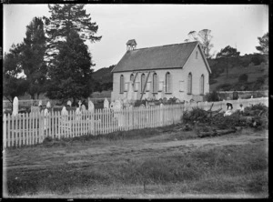 Exterior view of Christ Church, Russell.