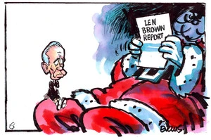 Evans, Malcolm Paul, 1945- :Len Brown. 16 December 2013