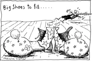 Walker, Malcolm, 1950- :Big shoes to fill. 5 December 2013
