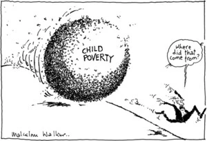 Walker, Malcolm, 1950- :Child poverty. 12 December 2013