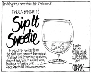 Winter, Mark 1958- :Sip it whine. 24 December 2013