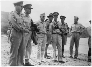 Military officers, during World War 2, Pacific region