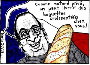 Doyle, Martin, 1956- :Les baguettes du President. 11 January 2014