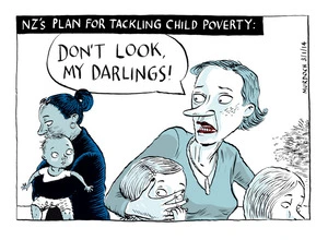 Murdoch, Sharon Gay, 1960- :NZ's plan for tackling child poverty. 3 January 2014