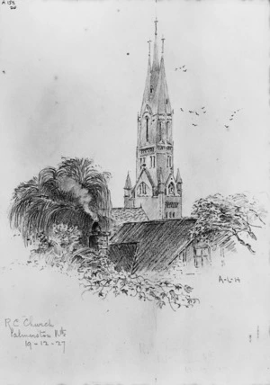 Haylock, Arthur Lagden 1860-1948 :R C Church, Palmerston North 19.12.27