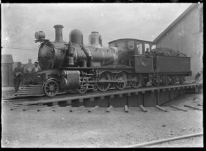 Uc Class steam locomotive, New Zealand Railways no 368, 4-6-0 type.