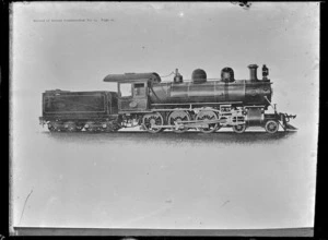Ub class steam locomotive 328, 4-6-0 type.