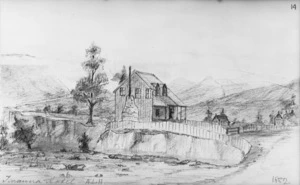 Haylock, Arthur Lagden, 1860-1948 :Tarawera Hotel. 1882.