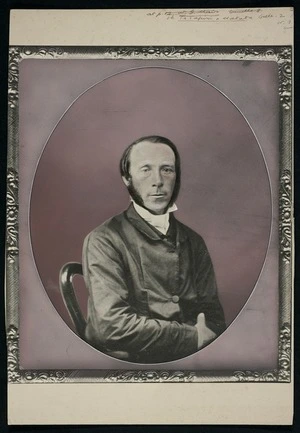Photograph of the Rev Volkner