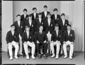 Onslow College, Wellington, 1st XI cricket team of 1967