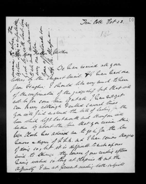 Letters from Henry Brewer Chapman