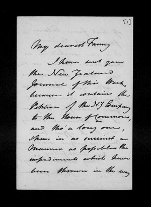 Letters from Henry Chapman