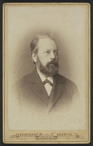 Schafgans, Johannes, 1828-1905: Portrait of Caspar Joseph Brambach