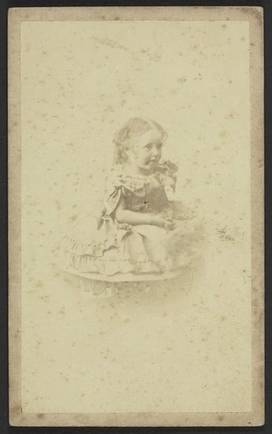 Rylands, J (Cambridge, England) fl 1860s-1880s :Portrait of unidentified young girl