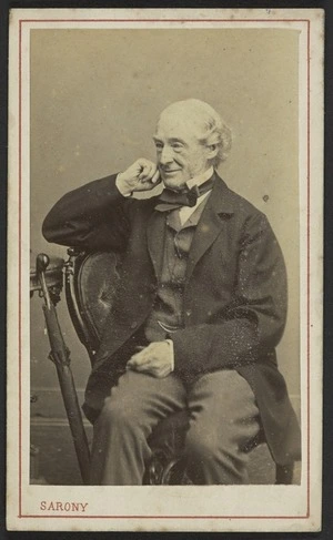 Sarony, Oliver Francois Xavier (Scarborough) fl 1820-1879 :Portrait of Thomas Irven