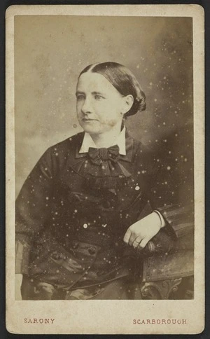 Sarony, Oliver Francois Xavier (Scarborough) fl 1820-1879 :Portrait of unidentified woman
