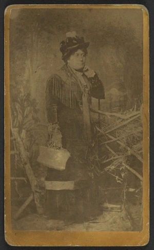 Shailer, George William (Palmerston North) 1848-1918 :Portrait of unidentified woman