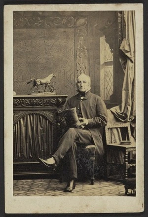 Silvy, C (London) fl 1860s-1880s :Portrait of Mr Taylor
