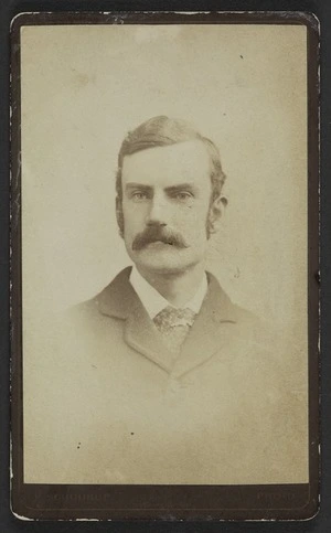 Portrait of William Pember Reeves - Photograph taken by Peter Schourup