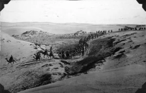 The Imperial Camel Corps on the March