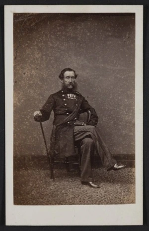 Swan, George Henry (Napier) 1833-1913 :Portrait of unidentified man
