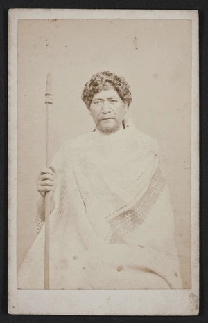 Swan & Wrigglesworth (Wellington & Napier) fl 1864-1870 :Portrait of Tapa Te Whata