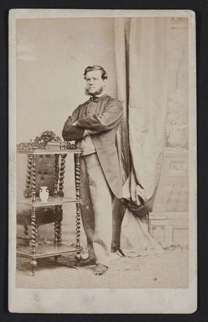 Swan & Wrigglesworth (Wellington & Napier) fl 1864-1870 :Portrait of John Duthie