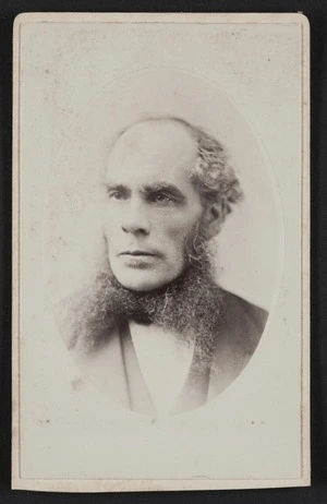 Taber, Isaiah, 1830-1912: Portrait of unidentified man