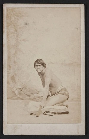 Swan & Wrigglesworth (Wellington & Napier) fl 1864-1870 :Portrait of Heta, Tauranga