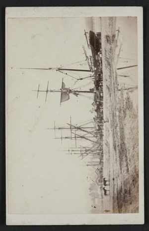 Tait Brothers (Hokitika) fl 1867 :Photograph of Hokitika Wharf
