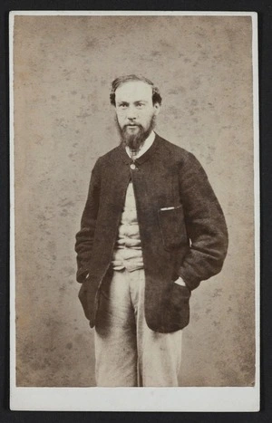 Tait Brothers (Hokitika & Greymouth) fl 1867 :Portrait of a man