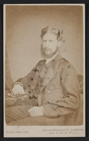 Taylor, A & G (London) fl 1800s :Portrait of unidentified man