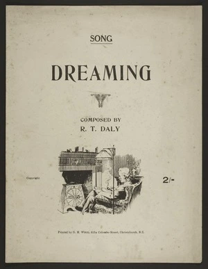 Dreaming : song / composed by R.T. Daly.