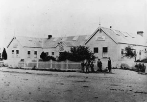 Telegraph Office, Government Life Insurance office and Post Office, Greymouth
