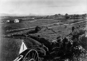 Bragge, James, 1833?-1908 : Percy's Flour Mill, Lower Hutt