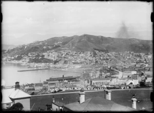 Overlooking Wellington city