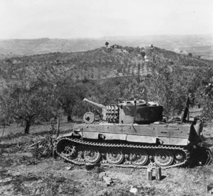 Tiger tank, Italy