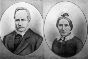 Photographs of Hector McDonald and wife